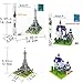 FUN LITTLE TOYS nanoblock Architecture Eiffel Tower Mini Building Blocks Boys, Girls, Goodie Bags, Birthday Party Favors, Kids Prizes, 729 pcs