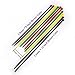 HAODE FASHION Wide 10 Inch Strong Wood Brown Zip Ties 150 Pack, Standard Durable Cable Ties Wood Color-Outdoor, Garden Ties, Office and Kitchen Use