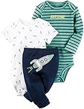 Carter's Baby Boys Little Character Sets 126g593, Navy, 18 Months Baby