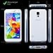 iCues Samsung Galaxy S3 Mini Transparent TPU Case Clear | [Screen Protector Included] Clear Rubber Cover Crystal Transparent Silicone Shell TPU Minimalist