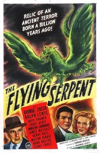 Flying Serpent The Mini Movie Poster Home Theater Decor Metal Tin Sign Wall Art Collection 8 inches x 12 inches