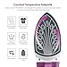 Easehold Steam Iron  Garment Steamer Clothes Steamer Handheld 2 in 1 Dry and Steamer Flat and Hang Ironing Portable for Travel Dewrinkle Fabric