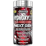 MuscleTech Hydroxycut Hardcore Next Gen, Next Generation Weight Loss & Extreme Sensory, 100 Capsules