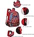 School Backpack for Boys Kids Schoolbag Student Bookbag Rucksack Waterproof Shoulder Bag Daypack with Anime Super Hero (A03, Large:16.5x12.6x5.5 in)