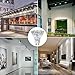 KingSo GU10 LED Bulb 50W Halogen Bulb Equivalent MR16 LED Bulbs 120V 4W 400Lumens 5000K Daylight White CRI 85+ 120° Flood Beam Angle Track Lighting Accent Light, GU10 Base, Pack of 5