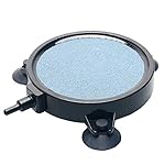Pawfly 4-Inch Air Stone Disc Bubble Diffuser with Suction Cups for Hydroponics Aquarium Fish Tank Pump