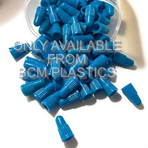 BCM Plastics Bicycle Presta Valve Caps (12 Count Presta Cap Bag)
