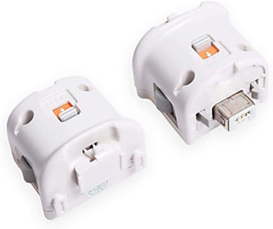 niyin204 Motion Plus 2-in-1 Wii Motion Plus Adapter for Wii Remote (White Black) Popular Great white