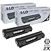 LD Compatible Replacement Laser Toner Cartridges for HP CF283A HP 83A Black (2 Pack) for The Laserjet Pro M201dw, M201n, MFP M125a, M125nw, M125rnw, M127fw, M225dn, M127fn Printers