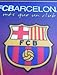 FC BARCELONA BADGE LOGO FOOTBALL SOCCER TRIANGLE PENNANT BANNER