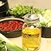 Aozita Mason Jar lids Pour Spout with Caps for olive oil dispenser and Salad Dressing Shaker - 18/8 Stianless Steel Pour lids for Ball and More