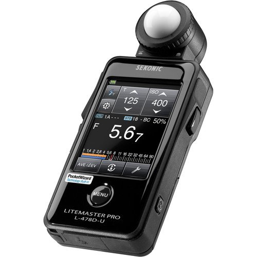 Sekonic LiteMaster Pro L-478D-U Light Meter With Exclusive 3-Year Warranty + Sekonic Deluxe Case for L-478-series meters - Thumbnail 4