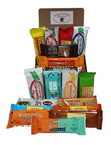 Trader Joe's Ultimate Healthy and Delicious 18 Granola Bar Assorted Variety Pack