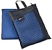 sunland Microfiber Ultra Compact Absorbent Fast Drying Travel Towels Face Towels Hand Towels(Dark Blue, 2 Pack 12inch X 24inch) ...