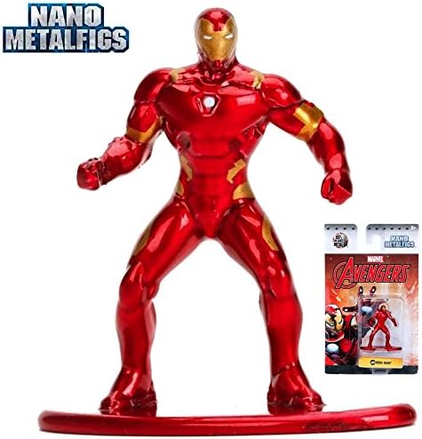 Marvel Iron Man The Avengers (MV9) 1.5 Inch Diecast Nano Metal Figure by Jada