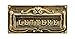 AdirHome Bronze Steel Fabulous Italian Through-Door Mail Slot