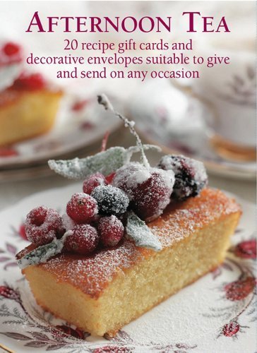 Afternoon Tea Recipe Giftcards by Anness (2014) Paperback by (Paperback)