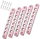 E-cowlboy Front Door & Back Door Aluminum Grab Handle Cover For 2007-2018 Jeep Wrangler JK & Unlimited 4 Door 5pcs/set