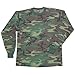 Fox Outdoor Products Long Sleeve T-Shirt, Woodland Camo, XX-Large