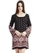 KIRA Women's Vintage Printed Loose Causal Long Sleeve Ethnic Style Tunic Dress X-Large 6429-1
