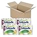 Cottonelle Gentle Care Toilet Paper with Aloe and E, 12 Rolls, Pack of 4 (48 Rolls)