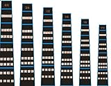 FineFun Violin Finger Guide /Fingerboard Sticker Fret guide Label Finger Chart For Size 4/4,3/4 ,2/1,4/1,8/1,10/1 (1/4)