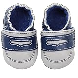 JuDanzy Infant Boys Infant Synthetic Leather Slip On Shoes