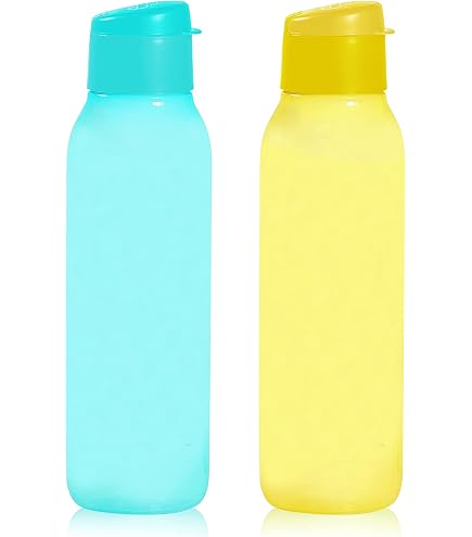 Tupperware Aquasafe - Lot De 4 Bouteilles D'Eau 1 Litre Multicolores Tupperware Aquasafe - Lot De 4 Bouteilles D'Eau 1 Litre Multicolores
