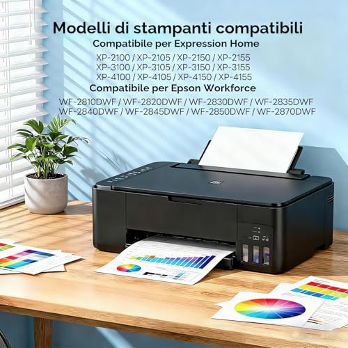 Hookink 603XL Compatible Ink Cartridges for Epson 603 XL Colours for Expression Home XP-2100 XP-2105 XP-2150 XP-2155 XP-3100 XP-3150 XP-4150 Workforce WF-2810 WF-2830 WF-2850 (3 Cyan, 3 Magenta, 3 3Yellow)
