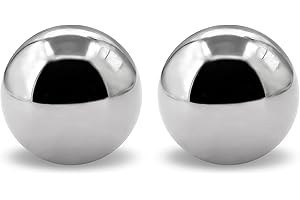 CVGY 2pcs 1.5''inch Chrome Steel Bearing Balls 38mm Steel Balls Precision Bearing Bulk Bicycle Bearing Balls 1-1/2"