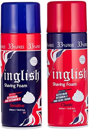 Inglish Shaving Foam With Glycerin Vitamin E And Aloevera Classic And inglish-shaving-foam-with-glycerin-vitamin-e-and-aloevera-classic-and