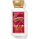 Bath and Body Works Strawberry Pound Cake Super Smooth Body Lotion Travel Size 3 Oz. (Strawberry Pound Cake)