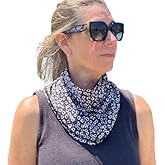 BANDI UPF 50+ Sun Protective Wrap – Reversible Neck Gaiter, Lightweight Scarf with UV Protection for Travel, Made in USA