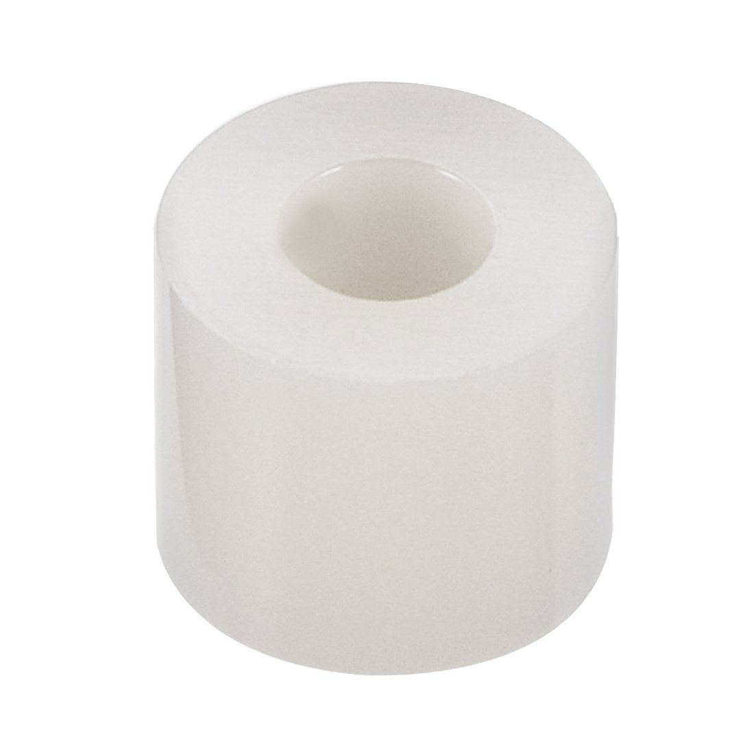 sourcing map Round Spacers Washers for M3 Screws ABS OD 7mm, ID 3mm, Height 6mm 50pcs