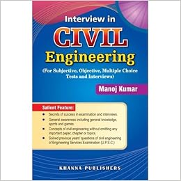 Interview in Civil Engineering (For Subjective, Objective, Multiple Choice Tests and Interviews)