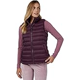 32 Degrees Heat Women's Lightweight Poly-Fill Packable Vest | Zippered Pockets | Layering | Water Repellent