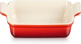 Le Creuset Heritage Rectangular Dish Stoneware 19 cm Cerise 71102190600001 view 2