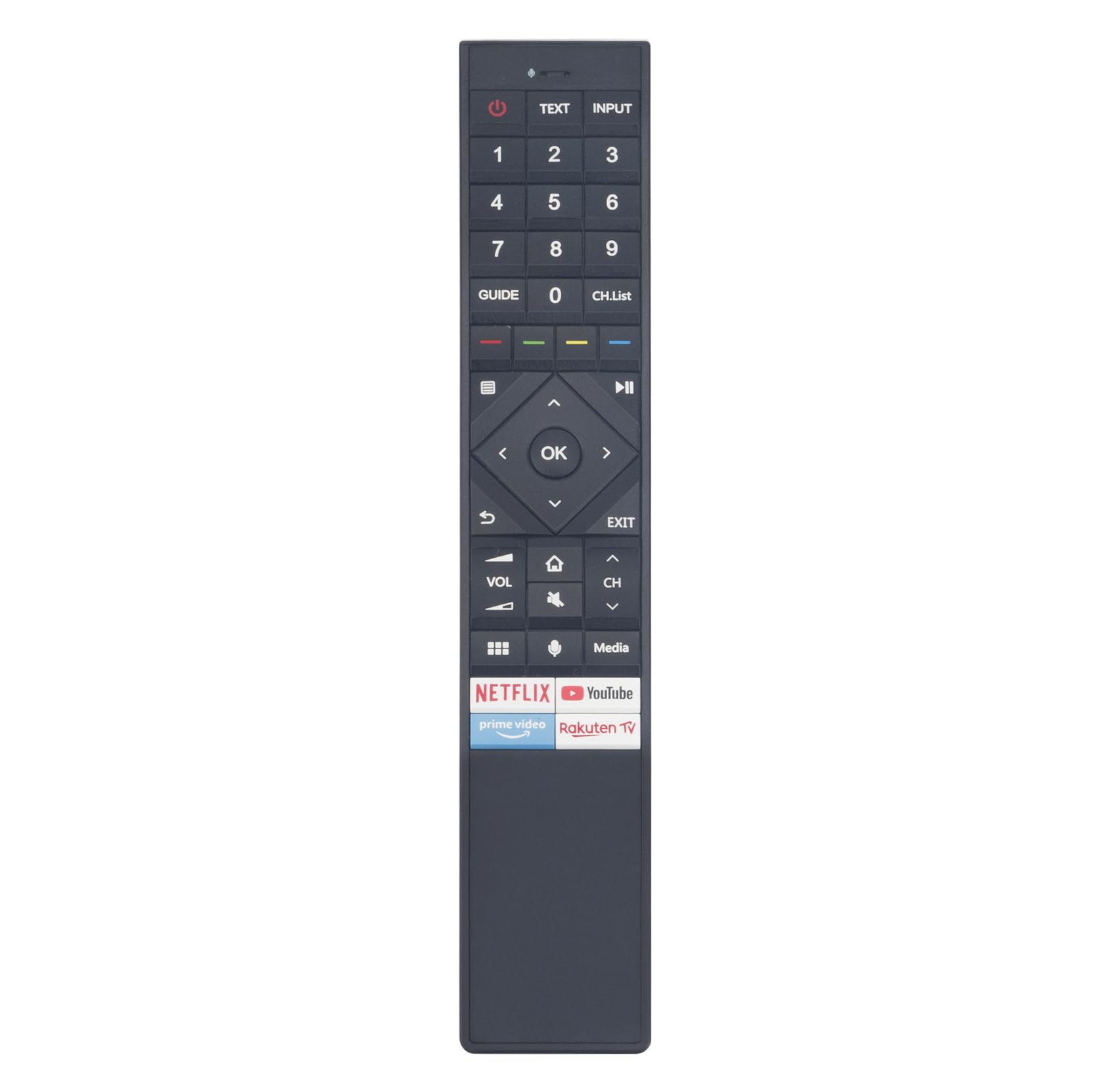 AULCMEET ERF3A72 Voice Replacement Remote Control Compatible with Hisense 4K OLED Smart TV 50A690FEVS 55A690FEVS HE65A6900FUWTS(0100) 65A69FEVS U7QF U8QF 55U8QF 65U8QF 55U7QF