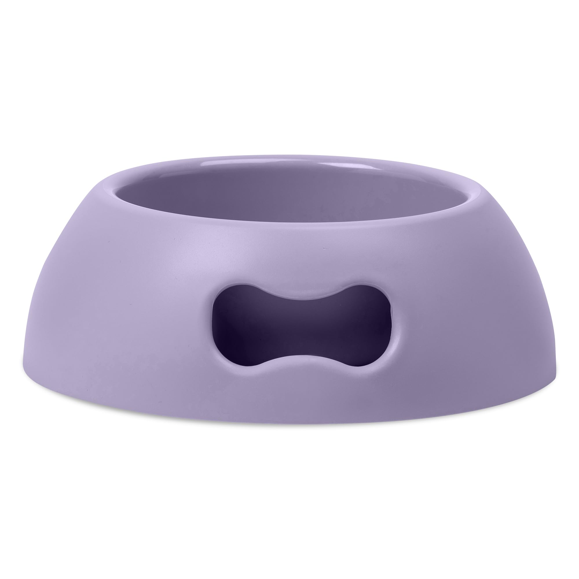 United Pets Pappy Medium Dog Bowl, EcoFriendly, Italian Design, Made in Italy, Purple, Dog Bowl for Medium Dogs, Capacity 1100ml (39 oz)