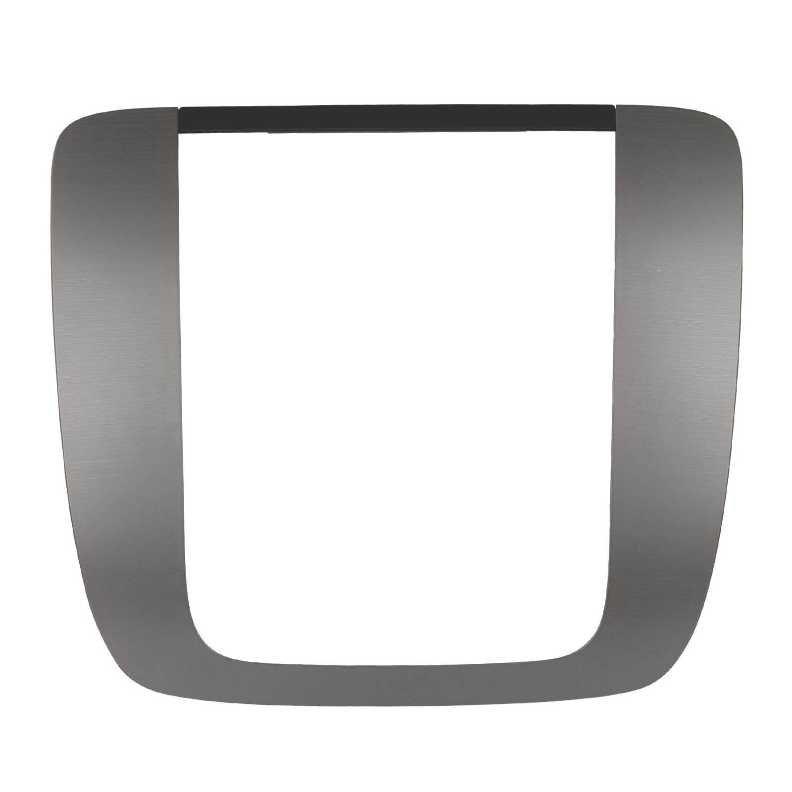 Photo 1 of omoZone Dash Center Radio Bezel Trim Instrument Panel Cover Silver Compatible with 2007-2014 Chevy Suburban Silverado Tahoe Avalanche,GMC Yukon Replaces 15211885 25807746 26887440