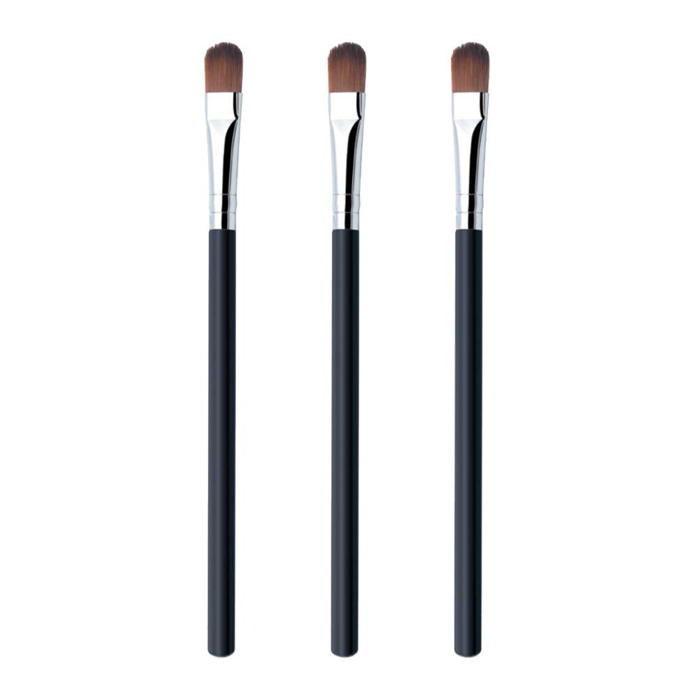 3Pcs Eyeshadow Brush Make up with Soft Synthetic Hairs,Eyeshadow Applicator Blending Foundation Concealer,Eyebrow,Eyeliner