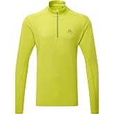 Mountain Equipment, Cerrig Long-Sleeve Zip Top - Men's | Warm and breathable Cerrig Long-Sleeve Zip Top delivers fast-drying comfort for winter layering
