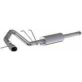 MBRP S5334AL AL 2 1/2" Single 4WD Only Cat Back