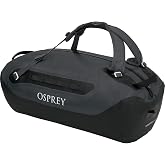 Osprey Transporter Waterproof 70L Duffel Bag, Tunnel Vision Grey