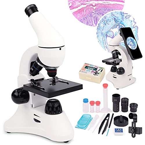 USCAMEL 40X2000X Microscope for Adults, Beginners, Students, Kids
