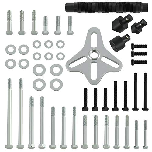 WYNNsky 46 Pieces Steering Wheel Puller Kit, Use with Harmonic