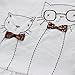 Fiream Little Girls Summer Lovely Cotton T Shirt(Cat,24M)