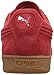 PUMA Suede Emboss Sneaker, High Risk Red/Gum, 10.5 D US