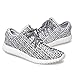 JACKSHIBO Unisex Daily Walking Shoes Athletic Breathable Running Shoes - White - Men 11(M)US 46EU