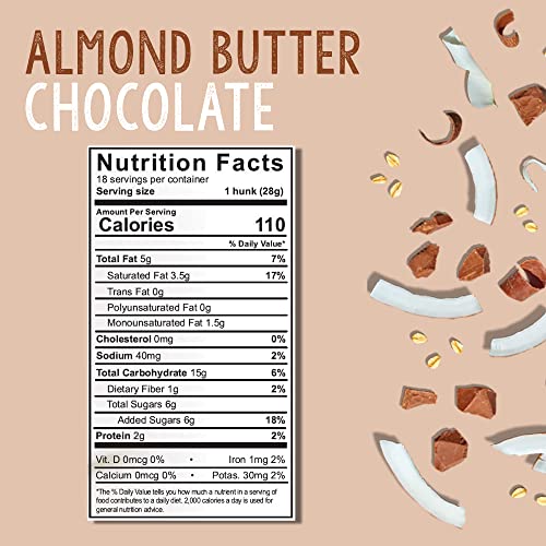 Heavenly Hunks Organic Almond Butter Chocolate, 18 oz Bag Pricepulse